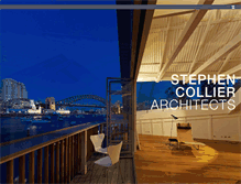 Tablet Screenshot of collierarchitects.com